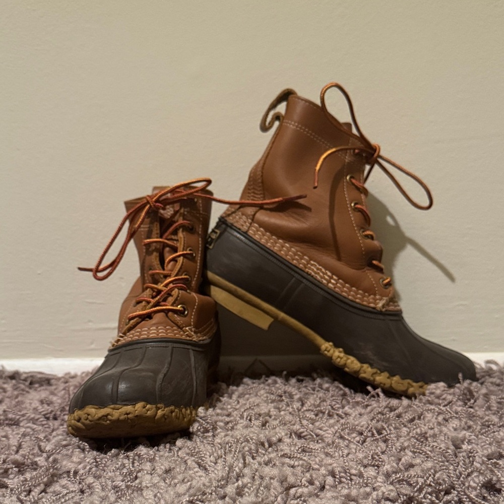 L.L. Bean Brown and Black Winter Boots